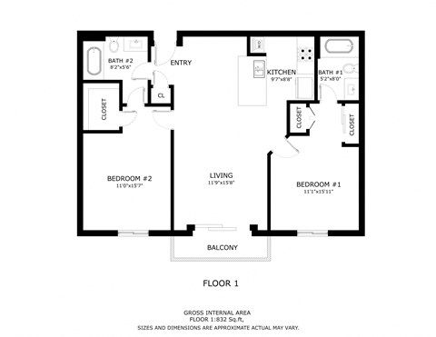 a floor plan of a house